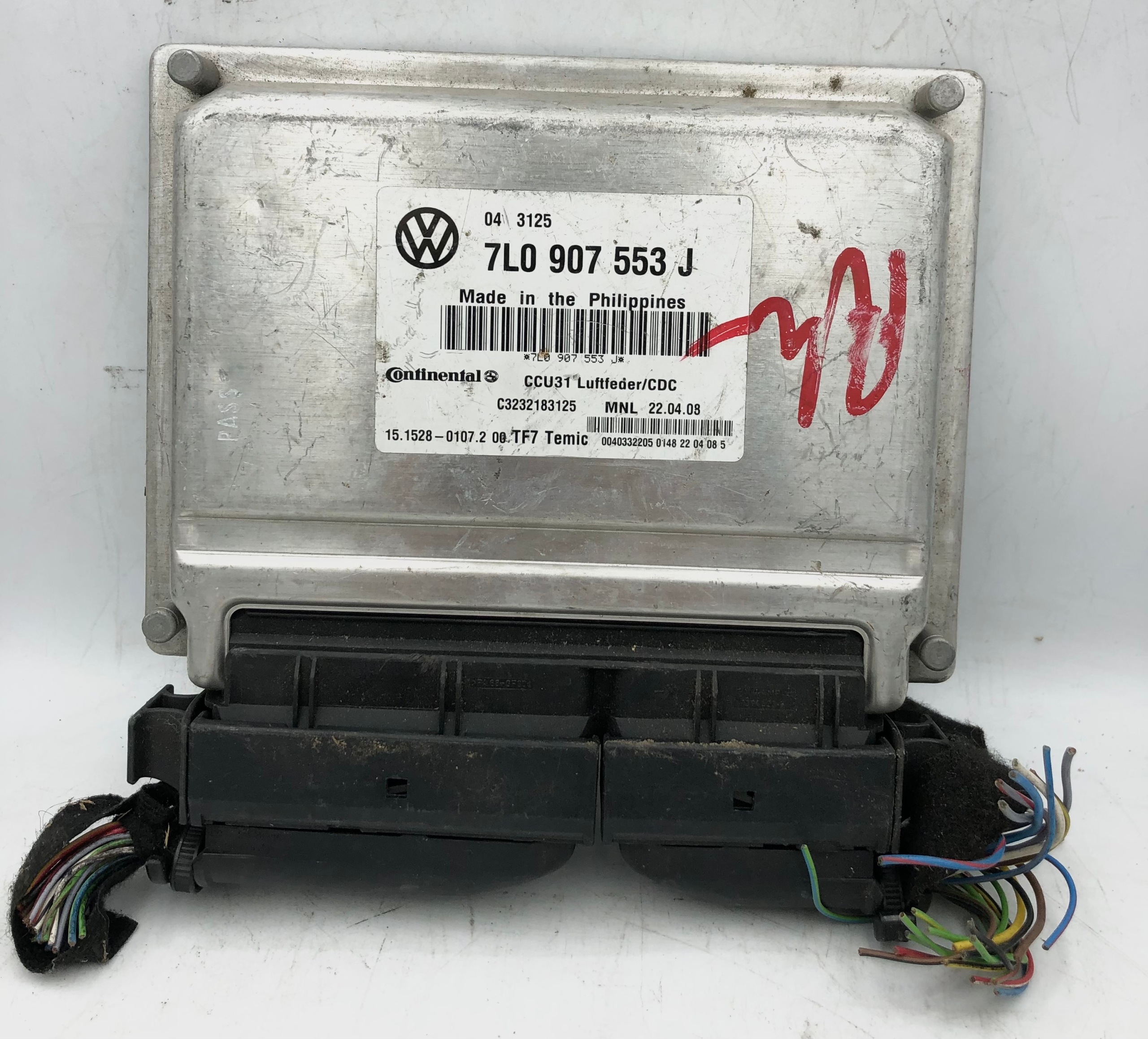 Volkswagen 7l0907553j блок управління підвіскою