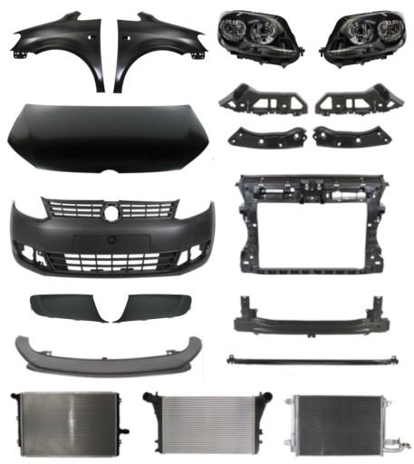 2825 - Volkswagen Caddy 3 Lift 10-15 Бампер Ремінь капот