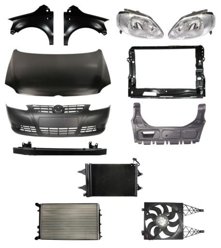 Inny803 - Volkswagen Fox 05-11 Ремінь бампера капот Крило