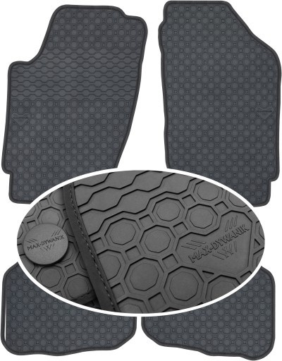 Гумові килимки Volkswagen Fox HB 2005-2011 PrimeLiner - Чорні