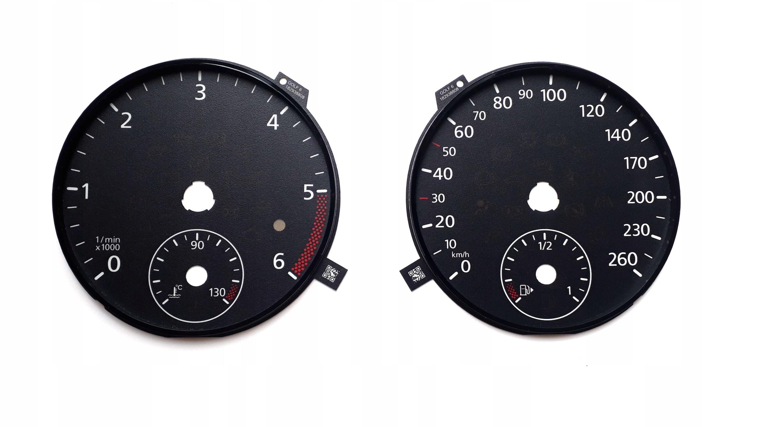 Volkswagen Golf 6 replacement for mph discs for moman km
