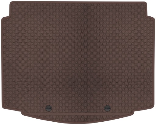 Volkswagen Golf VII HB 2012-2020 Вставка в багажник PRIMELINER - КОРИЧНЕВЫЙ