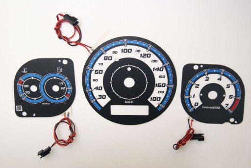 Volkswagen LT 97-04 вер. ТАХОГРАФ, циферблаты синего цвета