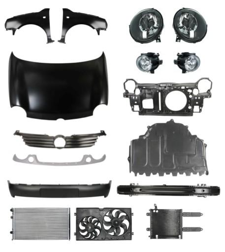 3082 - Volkswagen Lupo 98-05 Бампер Ремінь Капот Підкрилок