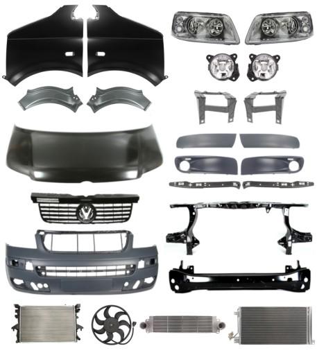 2761 - Volkswagen Multivan 03-09 Ремень бампера крыло