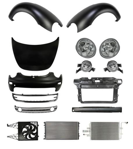 3027 - Накладка капота на бампер Volkswagen New Beetle 98-05