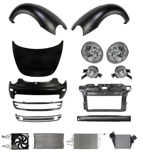 3035 - Накладка капота на бампер Volkswagen New Beetle 98-05