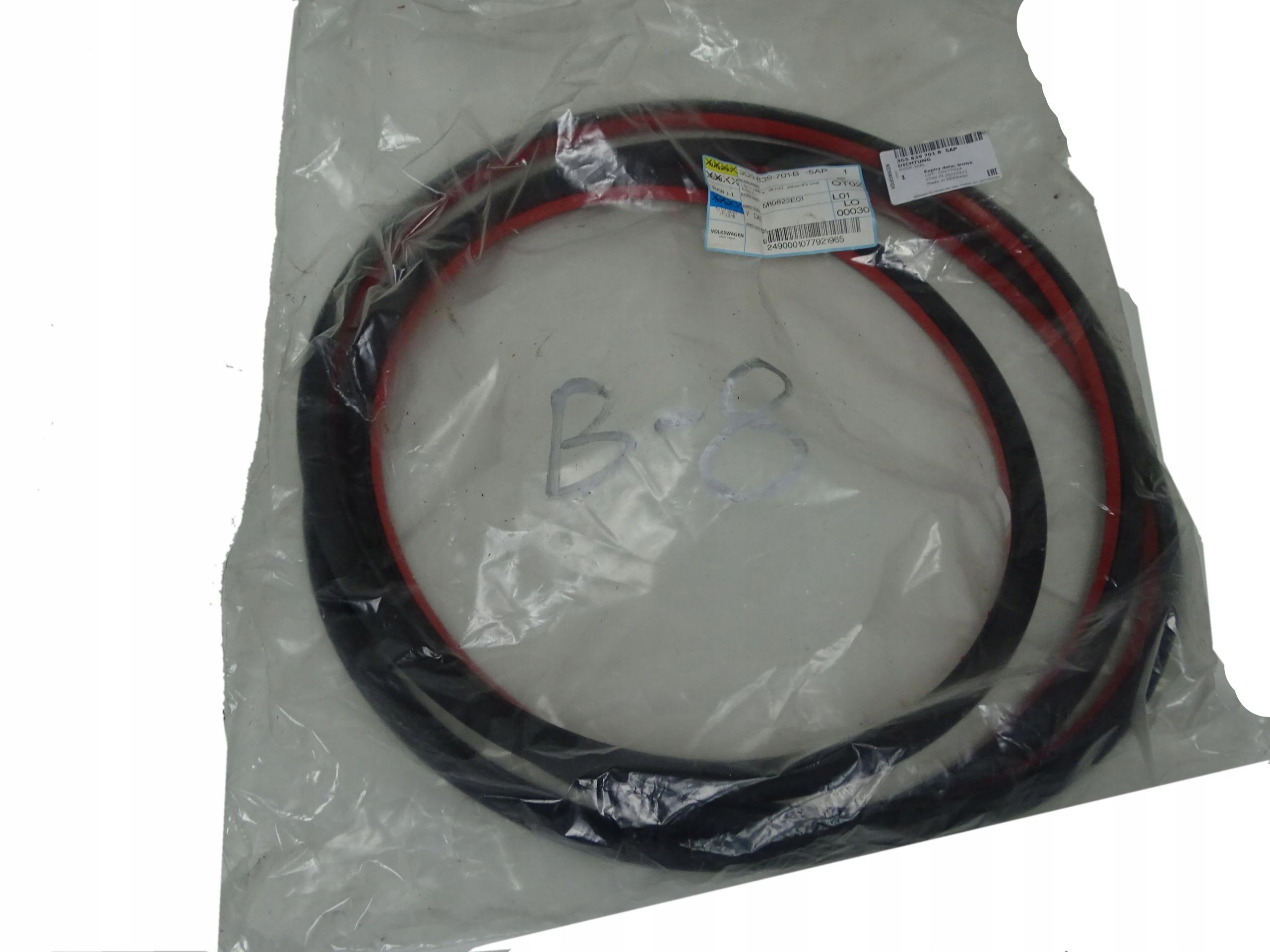 Volkswagen OE 3g5839701b уплотнение двери левый задний