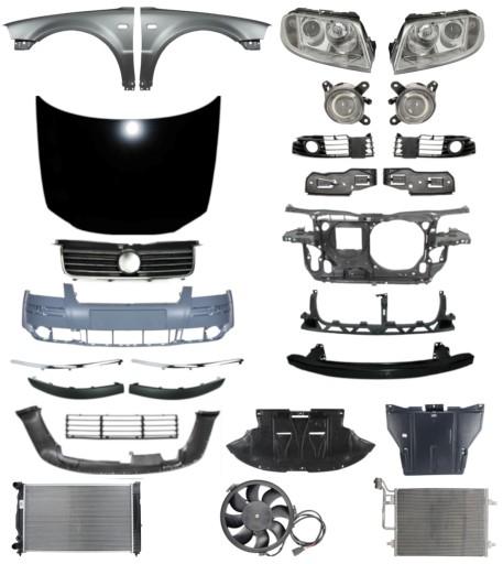 2924 - Volkswagen Passat B5 Lift 00-05 Ремінь бампера