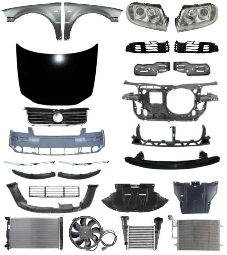2929 - Volkswagen Passat B5 Lift 00-05 Ремінь бампера