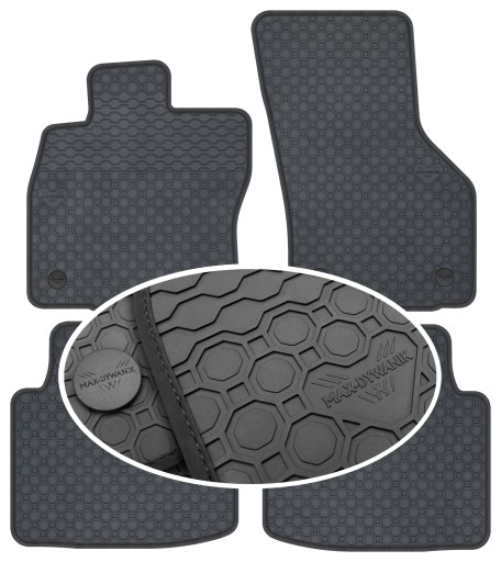 Volkswagen Passat B9 2024 р.в Гумовий килимок PrimeLiner - Чорний