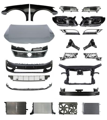 Inny97 - Volkswagen Passat CC 11-16 Ремінь капота бампера КОМПЛЕКТ ЗАПЧАСТЕЙ