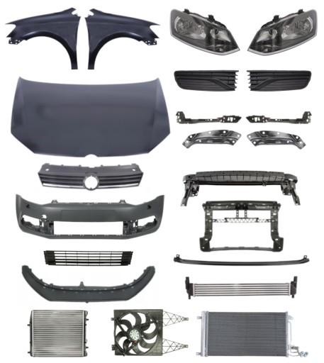 3051 - Volkswagen Polo 6R 14-17 Ремінь бампера капот Крило