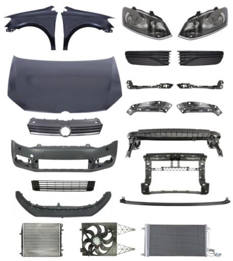 3046 - Volkswagen Polo 6R 14-17 Ремінь бампера капот Крило