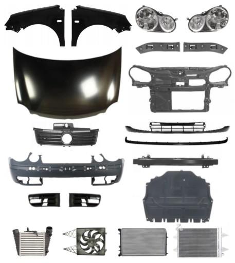 Inny305 - Volkswagen Polo 9N 01-04 Ремень бампера Капот Крыло