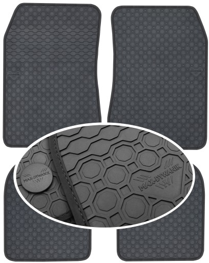 Гумові килимки Volkswagen Polo I HB 1979-1988 PrimeLiner - Чорні