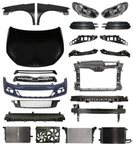 Inny977 - Volkswagen Scirocco 08-14 Ремень бампера Капот КОМПЛЕКТ ДЕТАЛЕЙ