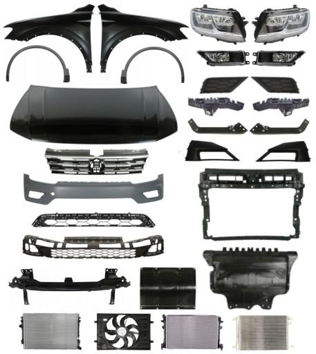 Inny979 - Фольксваген Тігуан 16- Ремінь бампера Капот Крило