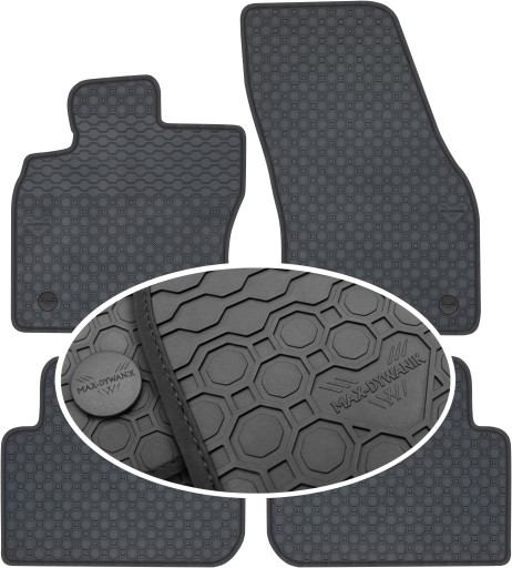 Volkswagen Tiguan III 2024 р.в Гумовий килимок PrimeLiner - Чорний
