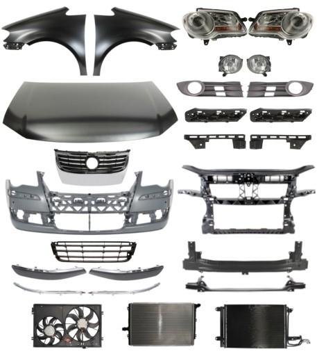 2998 - Volkswagen Touran 07-10 Ремень бампера Капот Крыло