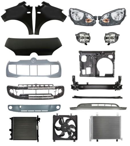 3098 - Volkswagen Up 12-16 Ремень бампера Капот Крыло