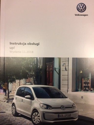 Volkswagen VW UP после фейслифтинга с 2016-польское руководство по эксплуатации оригинал