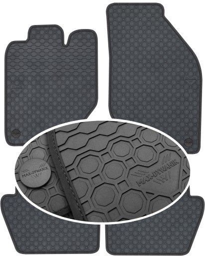 Гумові килимки Volvo C70 I Coupe 1998-2006 PrimeLiner - Чорні