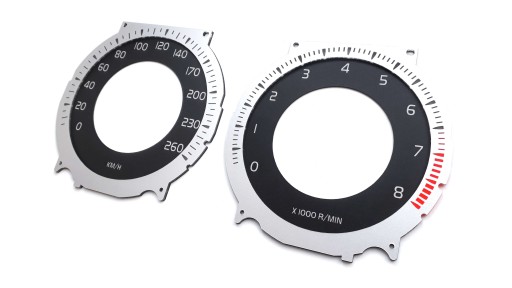 Циферблаты одометра Volvo S60 V60 XC60 Часы в европейской шкале MoMan