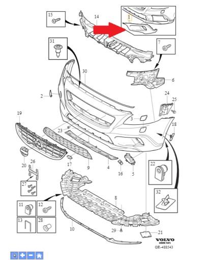 A0009062000 - Радар слепых зон MERCEDES W212 W204 A0009062000