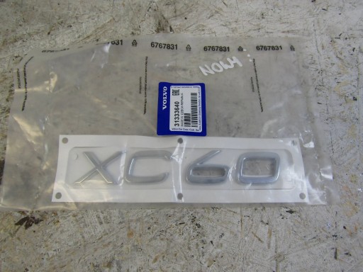 Емблема кришки багажника Volvo XC60 31333640