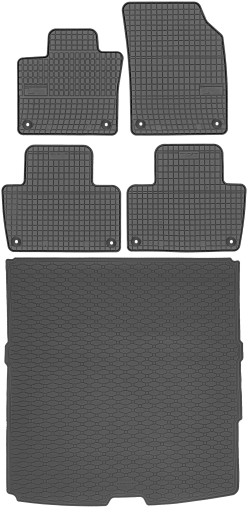 Volvo XC90 II SUV 2015 - Гумові килимки + килимок в багажник