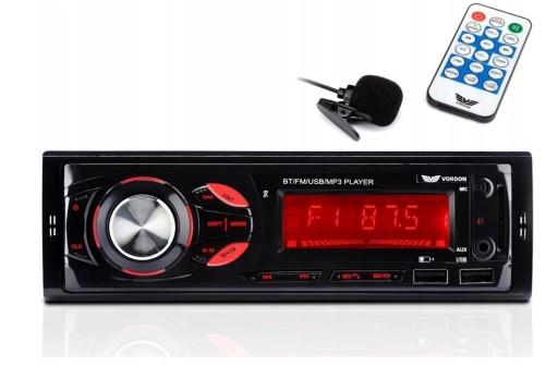 Vordon HT-175bt автомобильный радиоприемник Bluetooth MP3