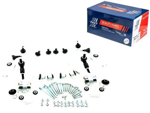 5901797053598 - КОМПЛЕКТ РЫЧАГОВ VW PASSAT B5 00-05 ПЕРЕДНИЙ FAST