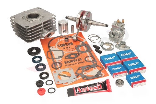 GMOTO-84086 - ВАЛ ЦИЛІНДР S60 КАРБЮРАТОР BING SKF SIMSON S51 ORG