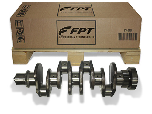 GEK121.GY - КОЛЕНВАЛ ДВИГУН 4 ЦИЛ NEW HOLLAND CASE CUMMINS.