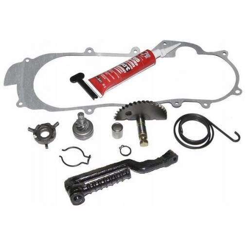 KMJ88432227536638433 - ВАЛ-ШЕСТЕРНЯ СТАРТЕРА TOROS EL LOCO 50 4T