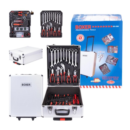 НАБОР ИНСТРУМЕНТОВ НА КОЛЕСАХ ДЛЯ МАСТЕРСКОЙ, 599 ЭЛЕМЕНТОВ