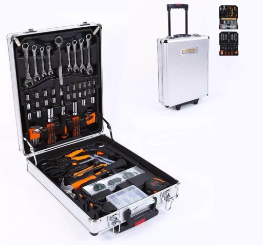 Чохол для інструментів НАБІР ГАЙКОВИХ КЛЮЧІВ ІНСТРУМЕНТИ 1019 ЕЛЕМЕНТІВ СУПЕР НАБІР