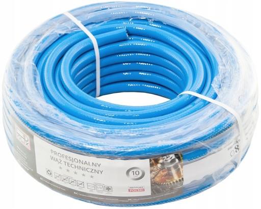 ШЛАНГ СТИСНЕНОГО ПОВІТРЯ FI = 8мм х 50м, СИНІЙ, PROFESSIONAL