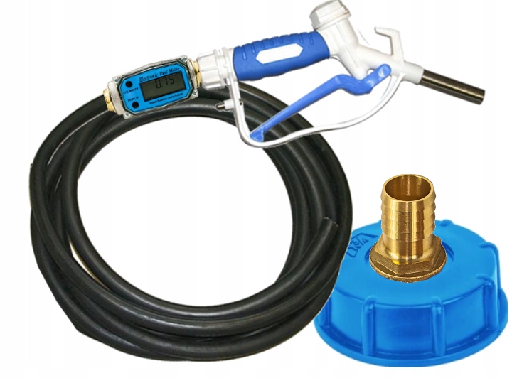 AdBlue 3/4 резиновый шланг пистолет счетчик LCD POURER