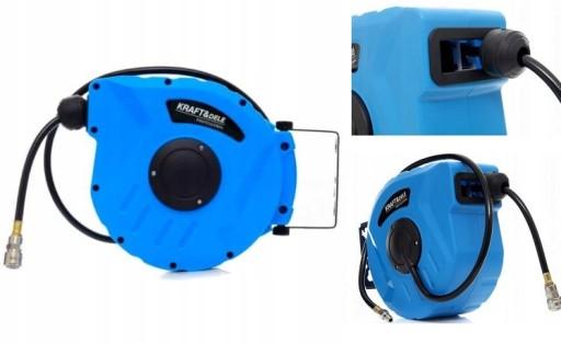 ШЛАНГ ПНЕВМАТИЧЕСКИЙ НА БАРАБАНЕ, ВКАТАННЫЙ 10М KD1460