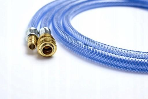 ПНЕВМАТИЧНИЙ ШЛАНГ ДЛЯ КОМПРЕСОРІВ ТЕХНІЧНИЙ ПВХ 8мм / 30м