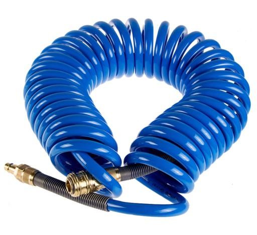 ШЛАНГ, СПИРАЛЬНЫЙ ПНЕВМАТИЧЕСКИЙ ШЛАНГ 9м К КОМПРЕССОРУ