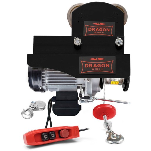 ЛЕБЕДКА ЭЛЕКТРИЧЕСКАЯ КАНАТНАЯ 600кг 230В с лебедкой мостового крана 0,6Т