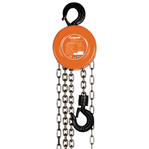 ЛЕБЕДКА ЦЕПНАЯ 1Т К 1000 UNICRAFT 6202101