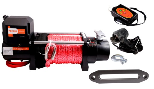 ЛЕБІДКА ПОЗАШИРЯЖНА PRESKO ДЛЯ ПОЗАШИБНИКІВ МОДЕЛЬ PEW12000 5.5T 12V 5443