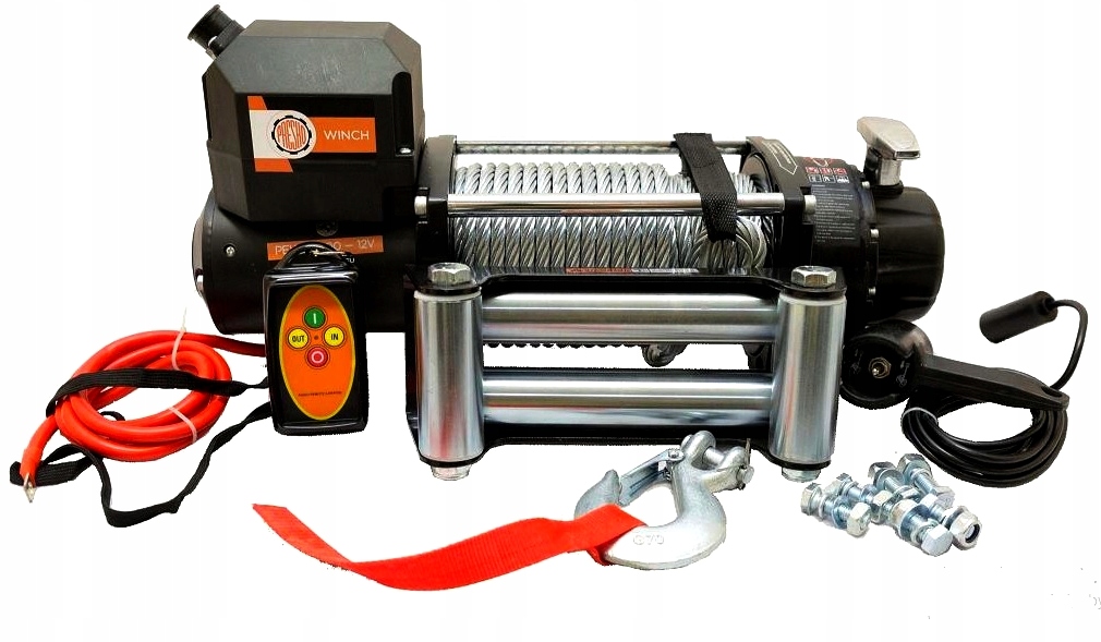 АВТОМОБІЛЬНА ЛЕБІДКА 4X4 OFF ROAD 12000 5.5 T 12V