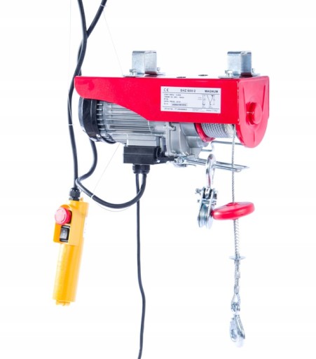 ЛЕБЕДКА ЛЕБЕДКА 300 600 КГ МАГНУМ ВЕРЕВКА 20 М