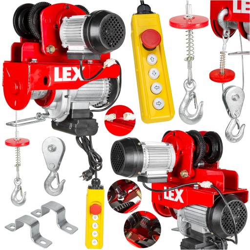 ЭЛЕКТРИЧЕСКАЯ ЛЕБЕДКА КОЗЛОВОЙ КРАН 600 КГ ЭЛЕКТРОСТАНЦИЯ