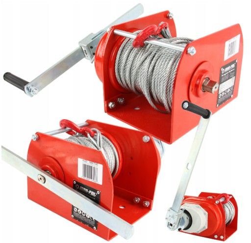 ЛЕБІДКА КРИВОШИПНА ЛЕБІДКА MAR-POL 500 КГ